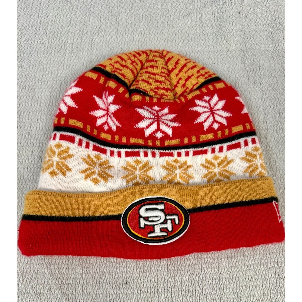 San Francisco 49ers NFL New Era Officially Licensed knit beanie‎